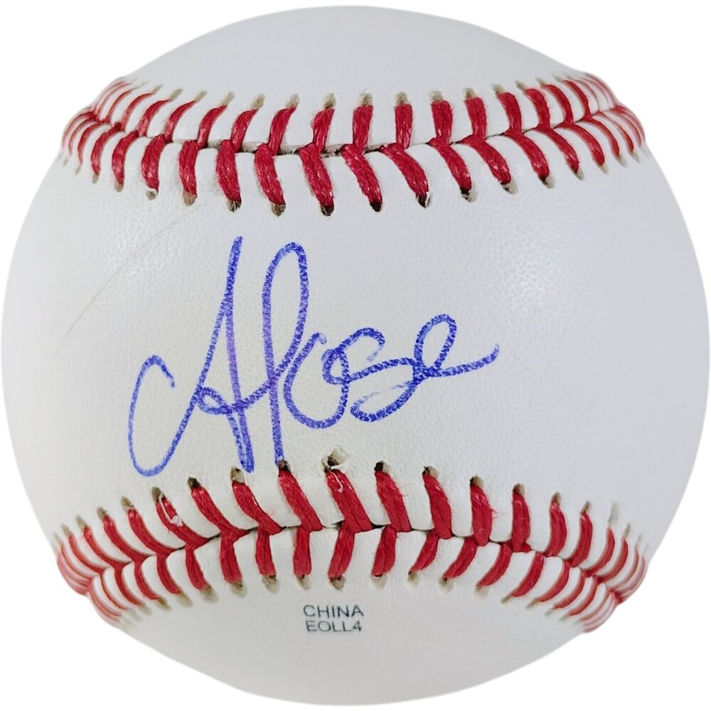 Jose Azocar Autographed Baseball Proof Photo New York Mets San Diego Padres COA